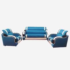 Royal Blue Premium 3+1+1 Sofa Set